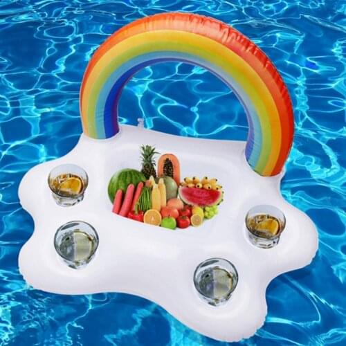 Practical Storage Container Ice Bucket Eye-Catching Convenient Cartoon Style Summer Beach Decorations Drink Holder for Party