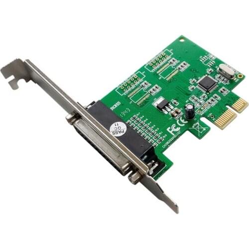 Industrial PCIe to LPT DB25 Parallel Printer converter card pci-e printing interface expansion card WCH382L chipset