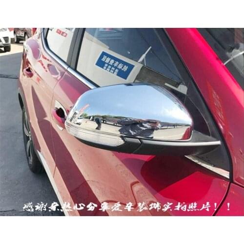 Car styling ABS Chrome Rearview mirror cover Trim/Rearview mirror Decoration for MG ZS 2017-2020