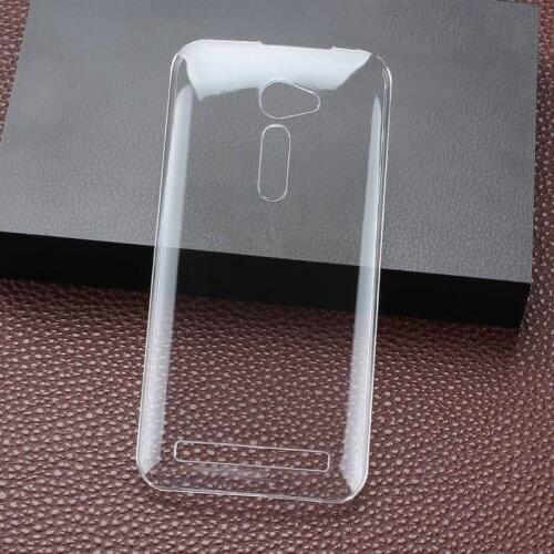 Ultra Thin Transparent Dirt-Resistant Plastic Clear Hard Back Cover Case for Asus Zenfone 2 ZE500CL (5.0 inches) / Zenfone 2E