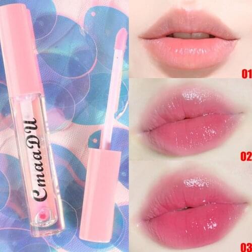 Waterproof Color Change Lip Gloss Natural Moisturizing Lip Oil Transparent Lip Care Long Lasting Liquid Lipstick Makeup Tool 12g