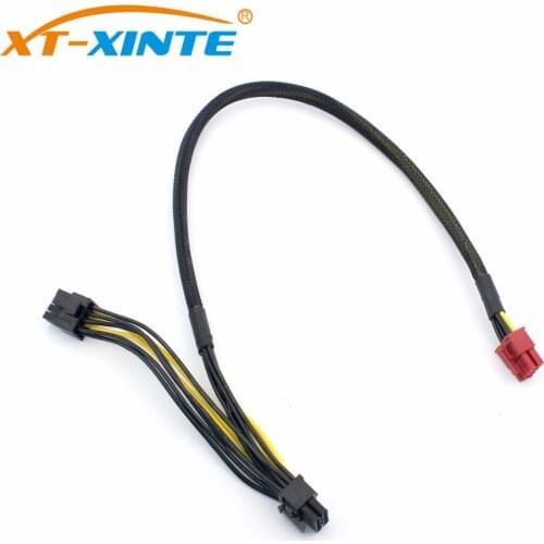 XT-XINTE 18AWG PCI-E Power Supply Cable Graphics Card Modular 8pin to Dual 8pin Cables for Antec ECO TP NP Series