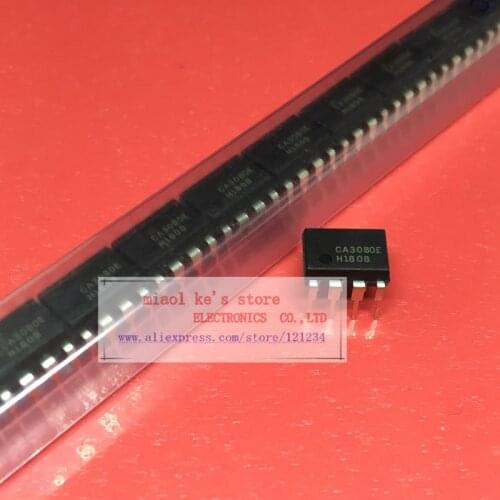 [ 5pcs-10pcs ]100%new original; CA3080E CA3080 DIP-8 - IC OPAMP TRANSCOND 2MHZ 8DIP