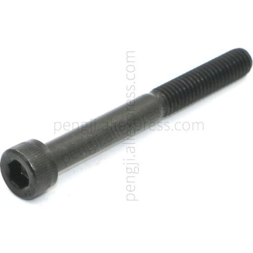 50PCS M6 - 1.0 x 55mm Socket Head Cap Screws Metric, Allen Socket Drive, 12.9 Grade Alloy Steel, DIN 912, Black Oxide Finish