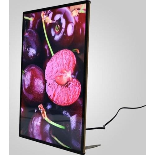 A3 welcome signboard lightbox film design led signboard