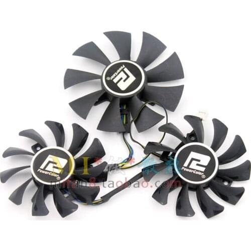 Free shiiping 3pcs/lot DEVIL GA81O2U GA91O2H R9 270x R9 370x graphics card fan