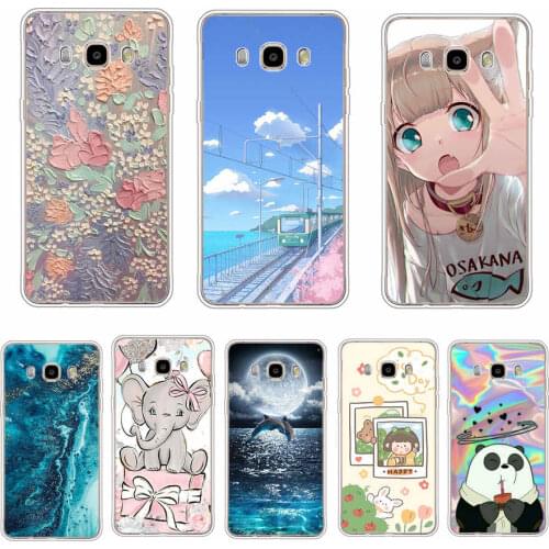 Phone Case For Samsung Galaxy J5 2016 J510F Soft Silicone TPU full Protector Cover Cases For Samsung J5 2016 J510 Bumper