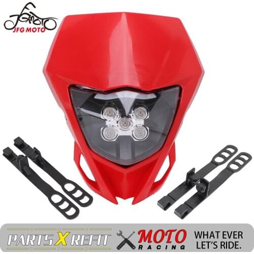 For HONDA CR125R CR250R CRF250R CRF450R CRF230F CRF150F CR CRF New Motorcycle LED Headlight Head Light Headlamp