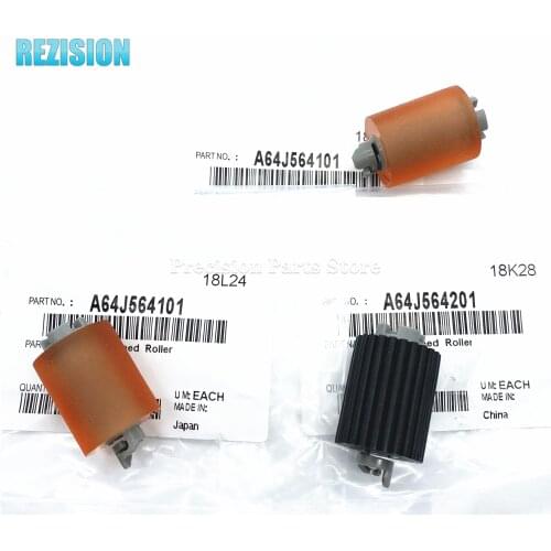 For Konica minolta BH C458 C558 C658 308E 368E 458E 558E 658E Paper pickup roller A64J564201 A64J564101