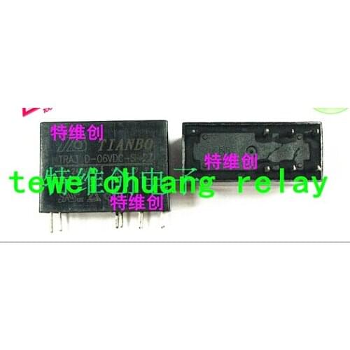 HOT NEW TRA3 D-06VDC-S-2Z TRA3D-06VDC-S-2Z TRA3 D-06VDC TRA3D-06VDC 6VDC DC6V 6V 5A TIANBO DIP8