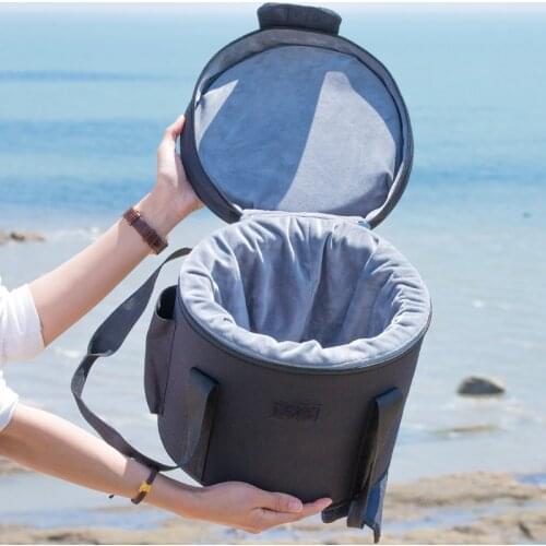 Hot Sale Carry Bag for 6“ 7" or 8" Crystal Singing Bowls Heavy Duty Canvas Carrier