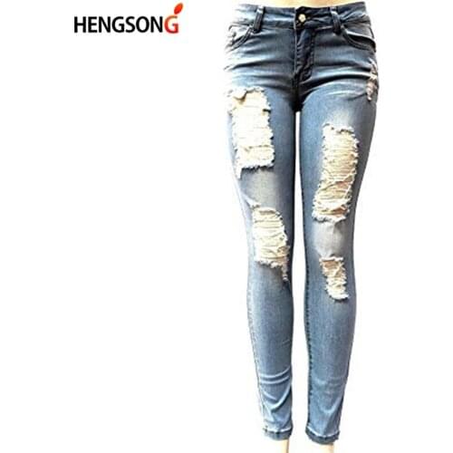 Женские зауженные джинсы Hengsong China At AliExpress