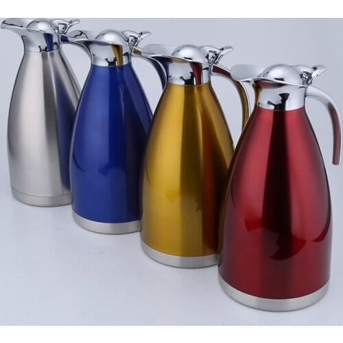 Kitchen Dining Bar Drinkware Stainless Steel Inner Vacuum Heat Preservation Pot Vacuum Flask Coffee Thermos Bottle
