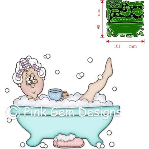 Metal Cutting Dies grandmother Scrapbooking Paper Cards Decorative Craft Embossing