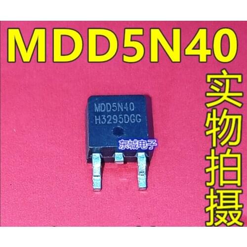 Xinyuan10pcs/lot MDD5N40 TO252 MDD5N40RH TO-252 5N40 5A 400V MOS FET
