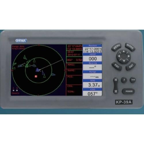 ONWA KP-39A 7-inch GPS Chart Plotter with Class B+ AIS Transponder can replace Matsutec HP-628A