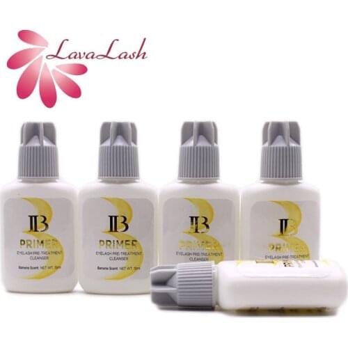 5 Bottles IBeauty Primer Clear Glue Eyelash Extension Korea Original For Individual Lash 15ml Fixing Agent False Lash Wholesale
