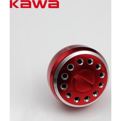Kawa New Fishing Handle Knob for Spinning wheel Type, Machined Metal Fishing Reel Handle Knobs Bait Casting Spining Reels