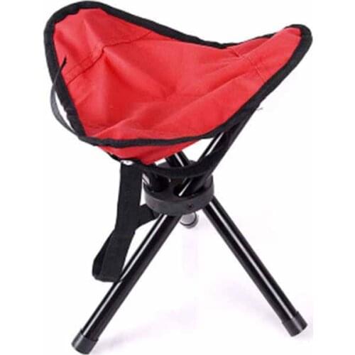 Oxford Cloth Folding Triangle Stool Portable Mini Folding Chair Fishing Chair Outdoor Beach Chair
