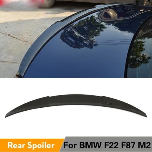 Rear Trunk Spoiler Wing Lip for BMW F22 F23 218i 220i 228i 230i M235i M240i F87 M2 Coupe Convertible 2014 - 2019 Carbon Fiber