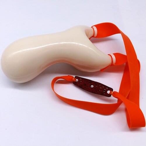 Superhard resin material toy Toy Bow Flat Rubber Band Slingshot Superhard Resin Material Outdoor Precision Catapult Toy Playing