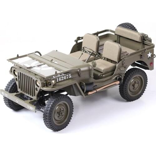 ROCHOBBY 1/6 2.4G 2CH 1941 MB SCALER RC Car Waterproof Vehicle Models Fully Proportional Control Without Transmitter Receiver