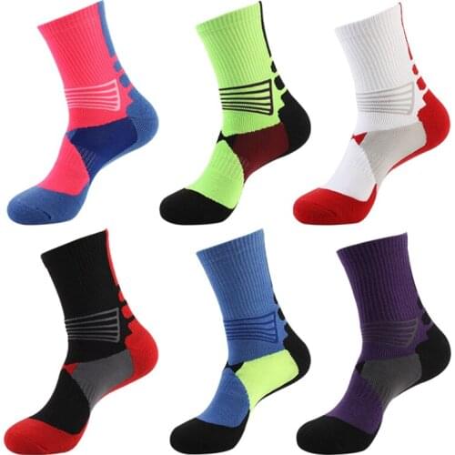 High quality Fashion Thicken Towel Bottom Socks Skateboard Sox Professional mens Fashion Elite Sock Cotton Sokken For Women