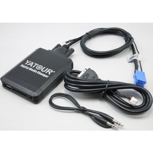 Yatour YT-M07 for iPod iPhone USB SD AUX Digital Media Changer for ISO 8-Pin VW Audi Skoda Head Unit Radio Audio Car MP3 Player