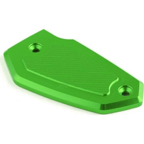 Motocycle Rear Front Brake Reservoir Fluid Cap Cover CNC Aluminum For Kawasaki Z800 Z900 Z650