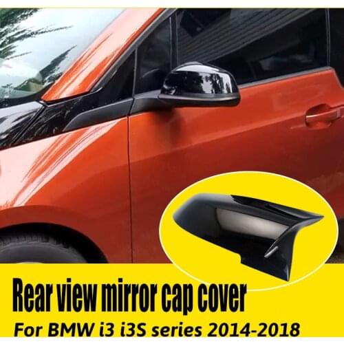 Replacement Side Wing Rear View Caps High Quality Rearview Mirror Cover for BMW I3 I3S Series 2014-2018 M4 Style
