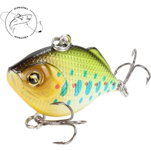 4.5cm/8.6g Artificial Swing Tremble Sinking ABS Plastic Hard Bait With Treble Hook 3D Eyes Wobblers Bionic Bait Fishing Lure