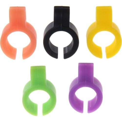 5pcs Silicone Cigarette Holder Ring for Smoker Hands Free For Console PC Gamers
