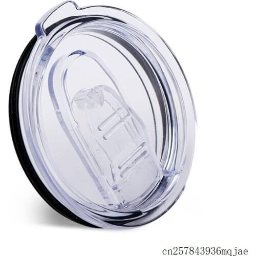 50pcs Splash Spill Proof Lids Plastic Sealing Bottle Covers for Tumbler Water Cups