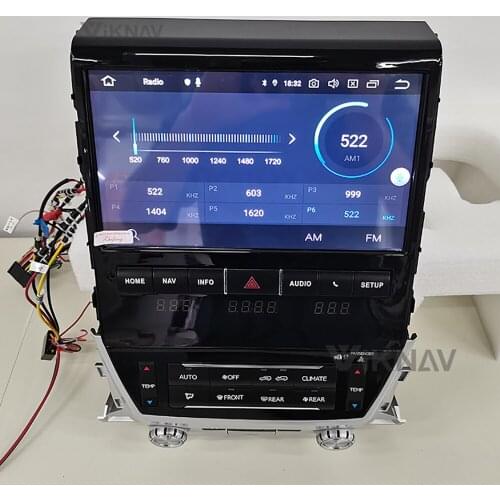 Car radio for Toyota Land Cruiser LC200 2007-2021 android tape recorder video player autoradio stereo receiver 10 inch