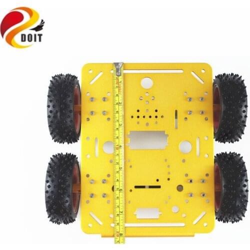 C300 Smart Robot Car Chassis Controlled by Android and iOS Phone based on Nodemcu ESP8266 4WD Car DIY Android Toy Robot