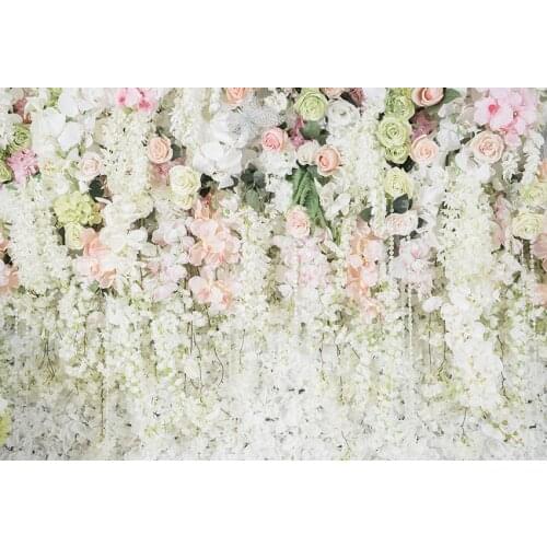 Full of flowers wallpaper photo background vinyl fotografia wedding photography backdrops for photographer studio props lv-948