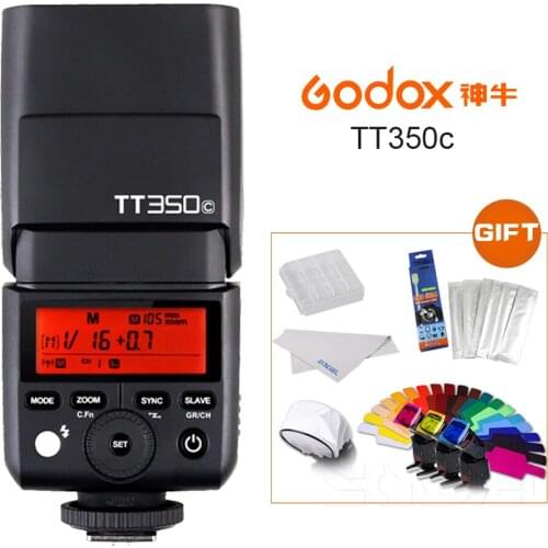 GODOX TT350C Mini Flash Flash Combination 2.4G TTL GN36 for Canon 5D Mark III / IV 80D 70D 7D 6D 760D 750D 700D 60D 600D 6D 5DIV