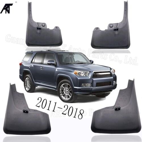 Mud Flap For toyota 4runner 2010-2018 PT769-89110 Set Molded Mud Flaps Mudflaps Splash Guards Front Rear Mud Flap