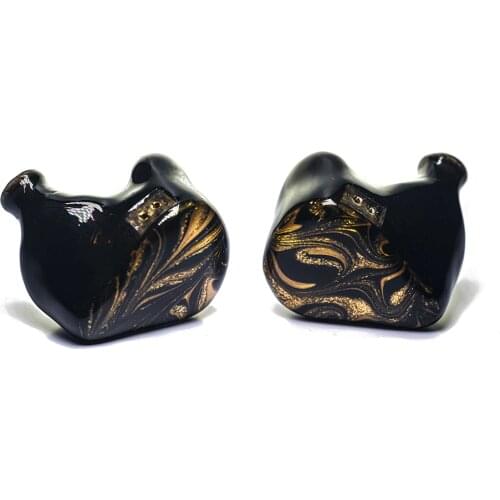 JQ 4U 10mm Beryllium Diaphragm Driver HiFi In-Ear Earphone with Handcrafted Shell, Detachable 0.78mm 2Pin 5N OCC Silver-plated C