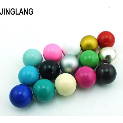 JINGLANG Fashion 16mm Baby 17 Colors Chime Music Ball Angel Cage Pendant Necklace Accessories Jewelry