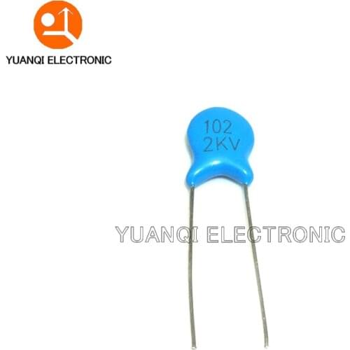 20pcs High voltage Ceramic Capacitor 2KV 15PF 22PF 100PF 120PF 150PF 220PF 330PF 470PF 680PF 1NF 1.5NF 2.2NF 3.3NF 4.7NF 10NF