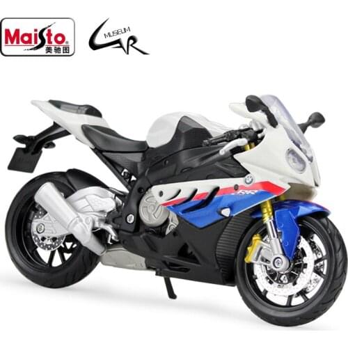 Maisto 1:12 BMW S1000RR Model Car Simulation Alloy Motorcycle Metal Toy Car Childrens Toy Gift Collection