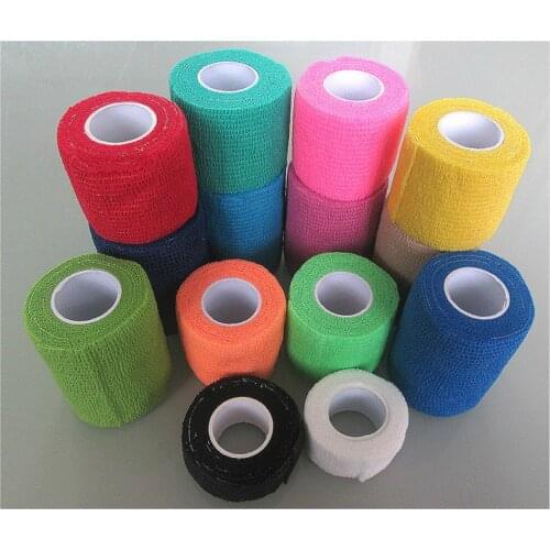 Self Adhesive Bandage wrap, 2", 12 Rolls Breathable Vet