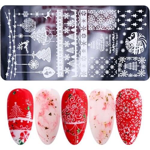 Nail Stamping Plates Multiple Printing Nail Art Making Stainless Steel DIY Template Manicure Stamping for Female