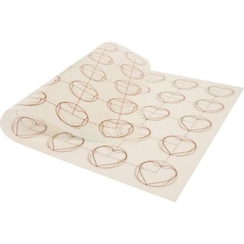 Silicone Macaron Baking Mats Oven Mat Liner Dough Rolling Mat
