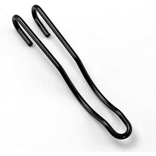 Folding Pocket Knife Waist Clamp Universal Stainless Steel Wire Back Clip Cutter Accessories Multi-Purpose