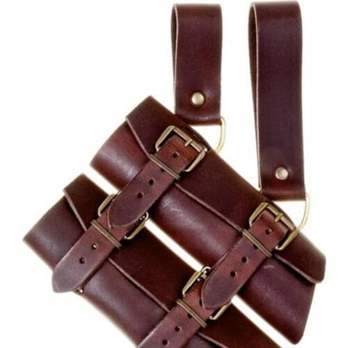 Adult Men Larp Knight Weapons Costume Gear Rapier Ring Belt Holster Medieval Shoulder Strap Sword Holder Sheath Scabbard Frog