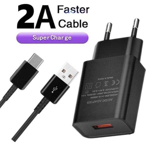 2A Fast Charging Phone Charger USB Type C Micro USB Cable For Huawei P40 P30 P20 Pro lite 2019 Y5 Y6 Y7 Y9 2018 honor 10 8X 20