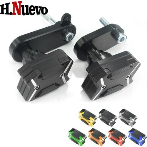 2009-2012 for Kawasaki ZX6R Falling Protection Frame Crash Pads Guard ZX636 2009 2010 2011 2012 Engine Case Sliders Protector