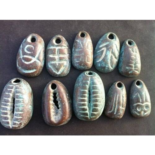 100% true products, ancient China, the Qin Dynasty shell coin, Antique collectibles,10pc
